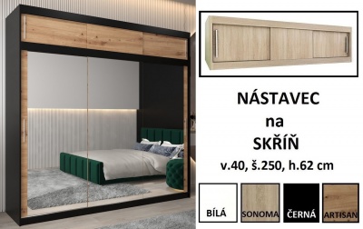 Šatní skříň Otka 3 - 250 cm