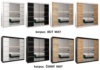 Šatní skřín Irena 4 - 180 cm