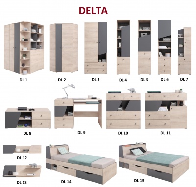 Regál Delta DL4