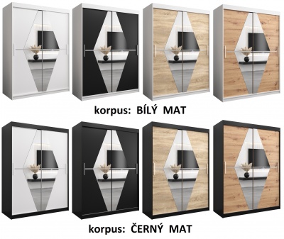 Šatní skříň Omega - 150 cm