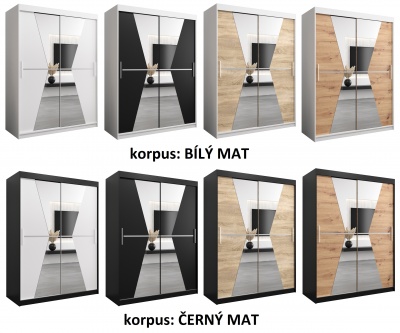 Šatní skříň Rokoko - 150 cm