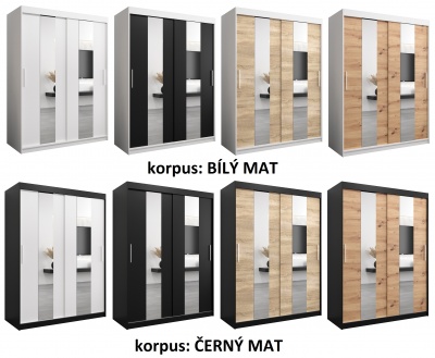 Šatní skříň Delta - 150 cm