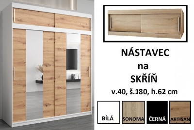 Šatní skříň Delta - 180 cm