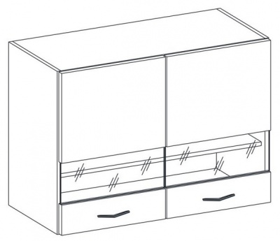 Kuchyňská skříňka Dave - horní 80 GS-60 2F