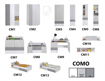 Postel 90x200 Como CM12