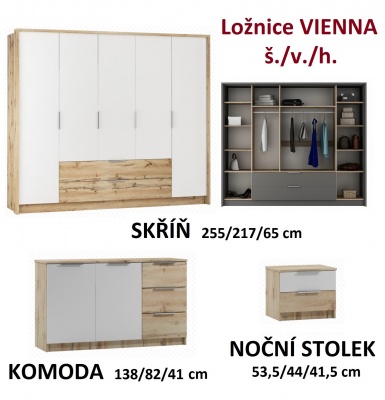 Noční stolek Vienna