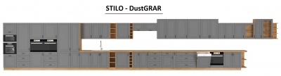 Kuchyňská skříňka Stilo DustGRAR - dolní 80 ZL 2F dřezová