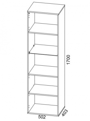 Obývací stěna Diverse - Sestava 2