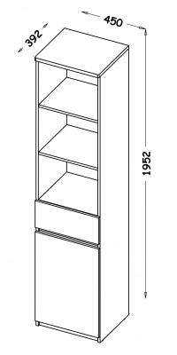 Regál Arca AR3