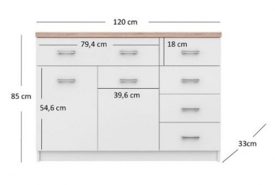 Komoda Top mix 2D5S