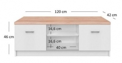 TV stolek Top mix 2D