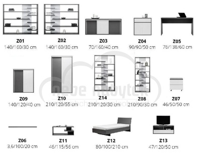 Komoda RTV  Zonda Z13