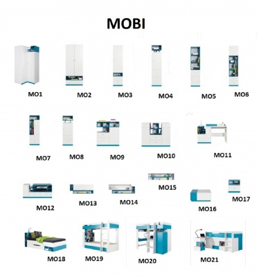 Studentský pokoj Mobi A1