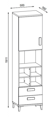 regál Kubo KB4